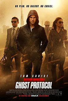 Mission Impossible Ghost Protocol Poster Mission Impossible Ghost Protocol Poster